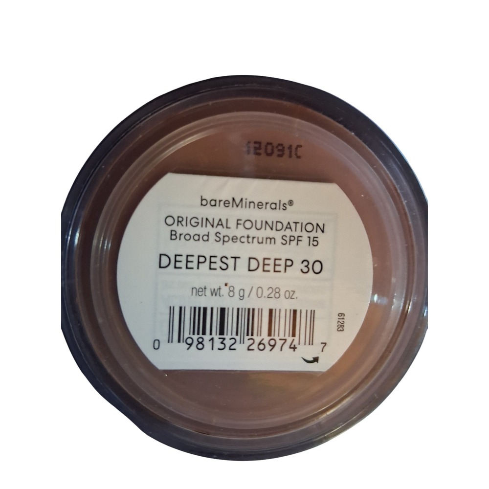 BARE MINERALS Original Loose Powder Foundation Deepest Deep 30 spf 15 FULL Size